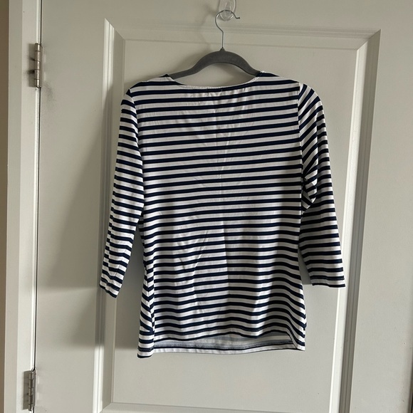 COPY - J. McLaughlin Layered Striped Top - Picture 3 of 9